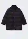 Abrigo Anorak Neu Negro Talla 24 Mujer Mango