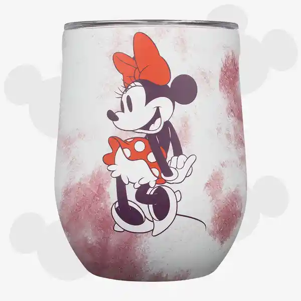 Corkcicle Vaso Stemless Minnie Tie Dye 12 Oz