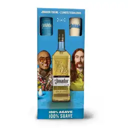 Vap Jimador Gratis 2 Copas Tequileras (700 Ml)