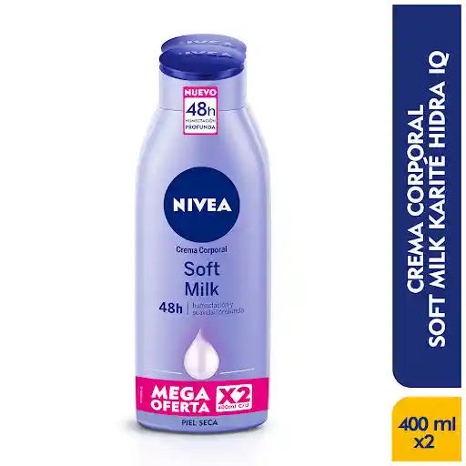 Nivea Crema Corporal Soft Milk Piel Seca