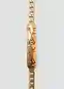 Cinturón Chainy Oro Talla M Mujer Mango