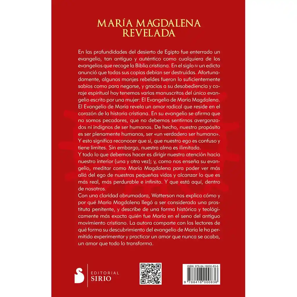 María Magdalena Revelada - Meggan Watterson