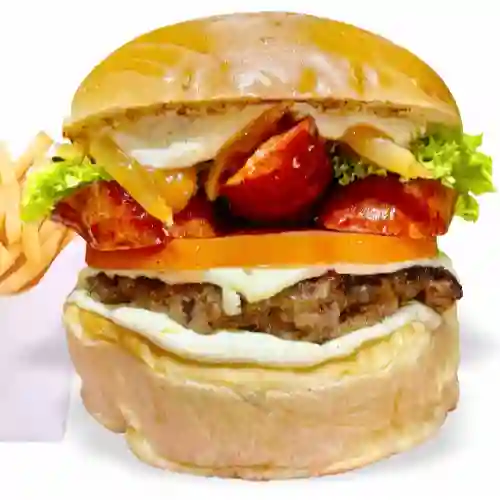 Combo Hamburguesa Porky Angus