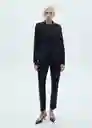 Blazer Americana Boreal Marino Talla 36 Mujer Mango