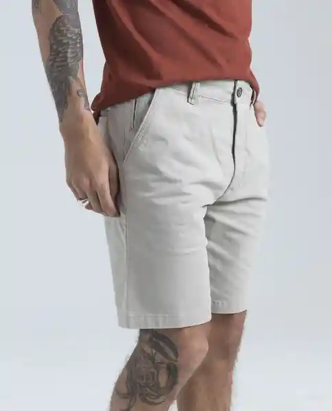 Bermuda Hombre Crudo Talla 36 850D000 Americanino