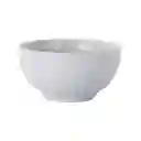 Tazón de Cerámica Serie Silver Grey Gris Miniso