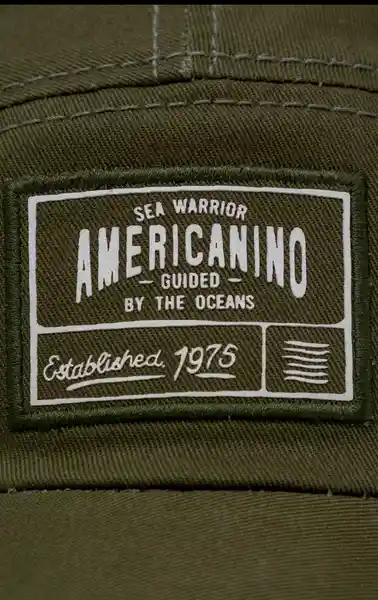 Gorra Unisex Verde Talla M 751G503_VER170836 Americanino