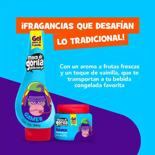 Gel Moco de Gorila Gamer 270 gr