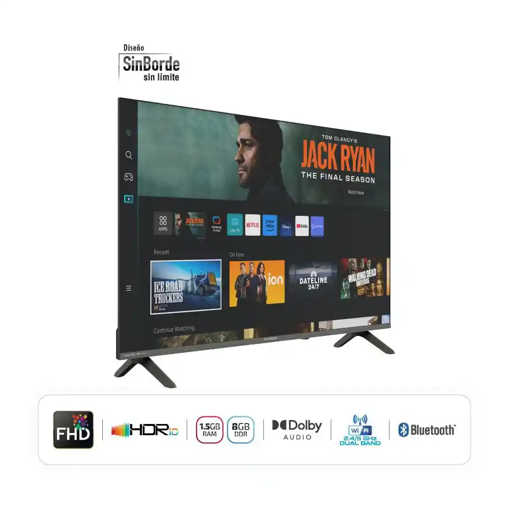 Televisor Hyundai 40 Pulgadas Led Fhd Smart Tv No (n)