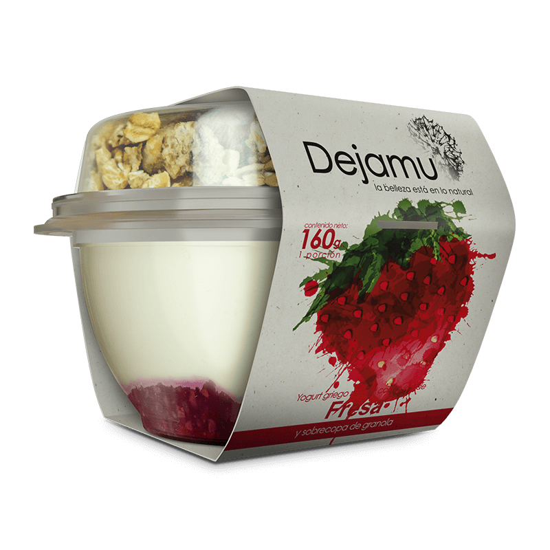 Dejamu Yogurt Griego de Fresa 160 g