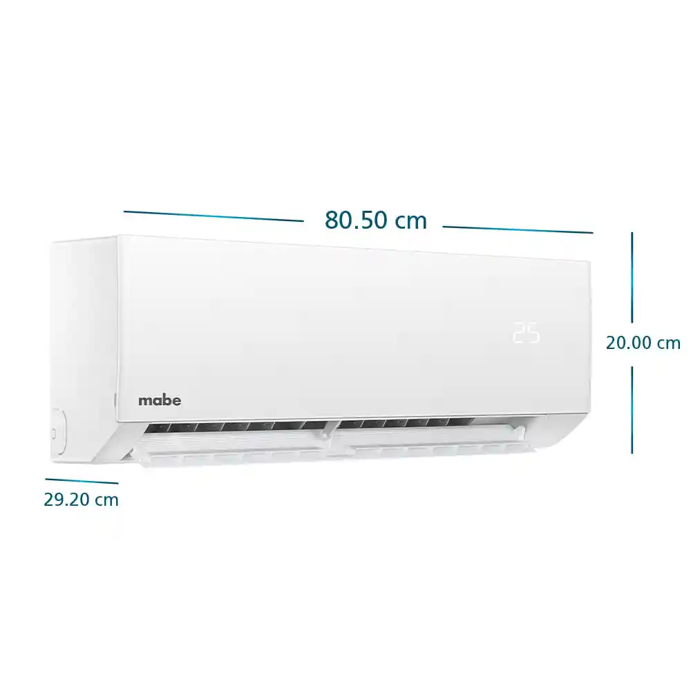 Aire Acondicionado Tradicional 220v 12000 Btu Blanco Mabe Mmt12cdbwccbc1
