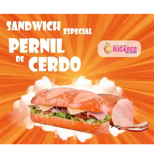 Sandwich de Pernil de Cerdo