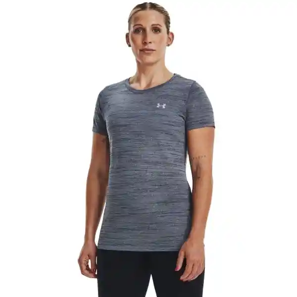 Under Armour Camiseta Tech Tiger c Mujer Gris LG 1376937-044