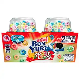 Mini Bon Yurt Alimento Lácteo con Cereal Froot Loops