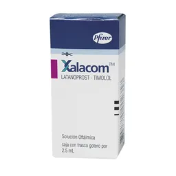 Xalacom Solución Oftálmica (50 mcg / 5 mg)