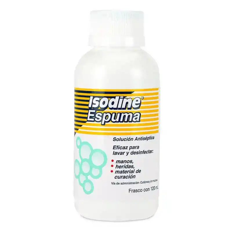 Isodine Antiséptico en Espuma para Heridas