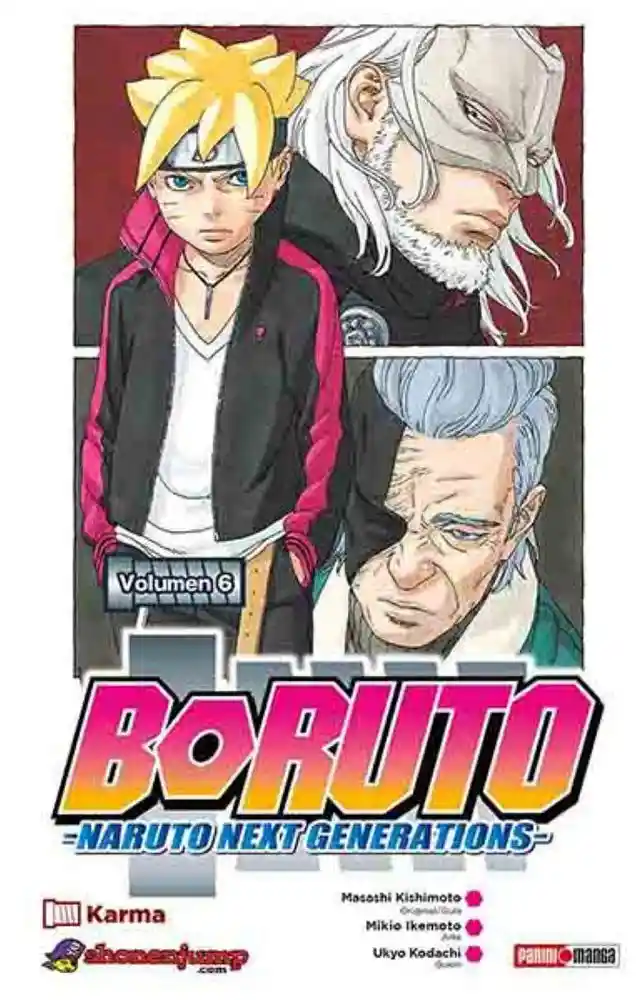 Boruto N.6 Panini Sin Ref