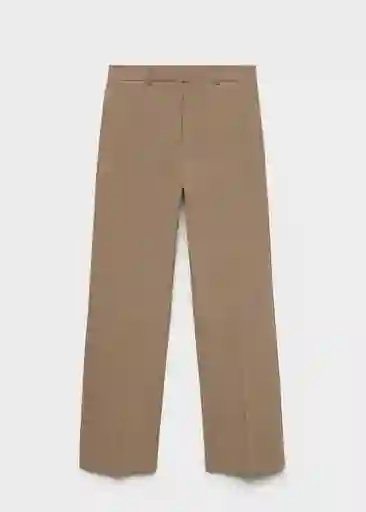 Pantalón Carlosw Topo Talla 38 Mujer Mango