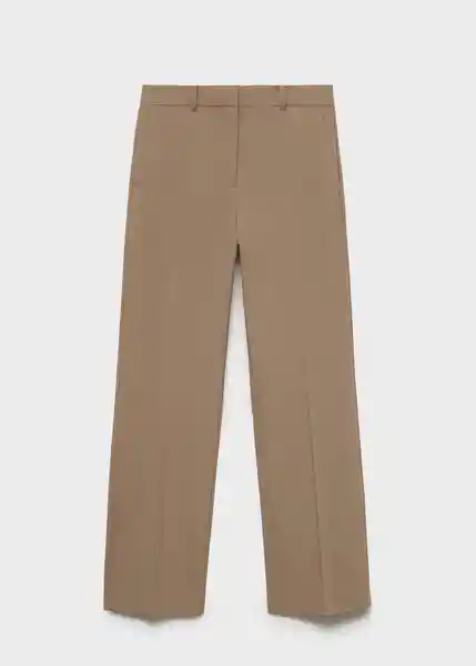 Pantalón Carlosw Topo Talla 38 Mujer Mango