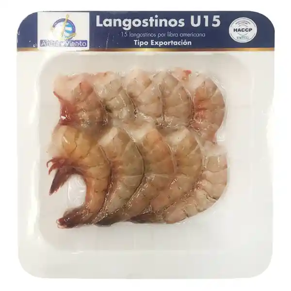 Ancla & Viento Langostino Exportación U15