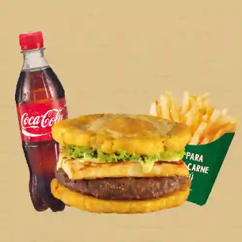 Combo Hamburguesa de Patacón