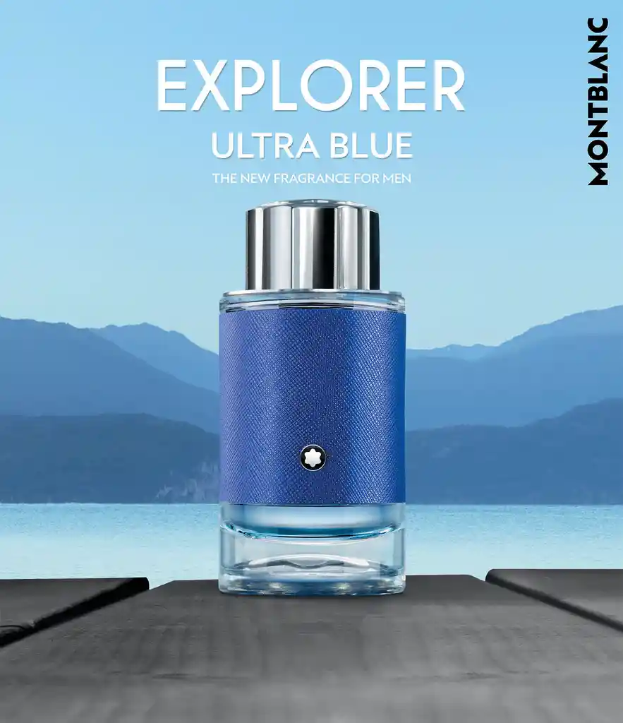   Mont Blanc  Perfume Explorer Ultra Blue Edp For Men 