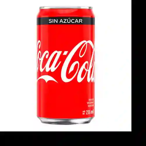 Coca Cola Sin Azúcar Lata 235 ml