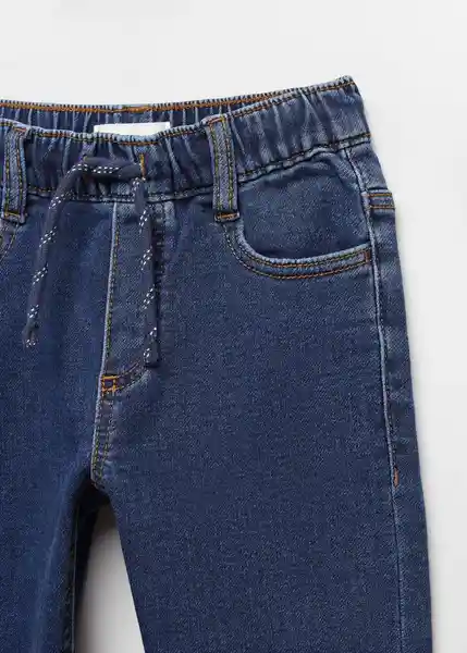 Jean Comfy Tejano Niños Oscuro Talla 10 Mango