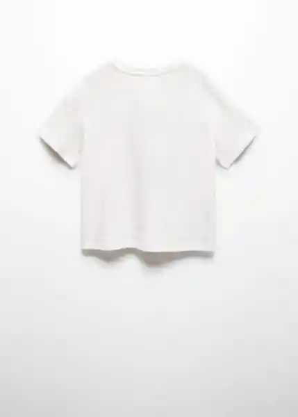 Camiseta Lengua Off-White Talla 10 Niña Mango