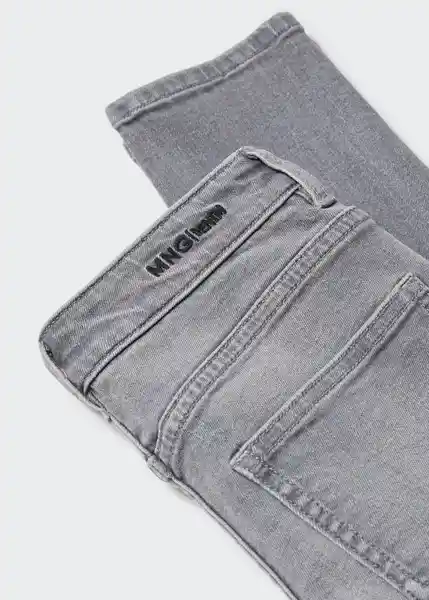 Jean Slim Tejano Gris Talla 08 Niños Mango