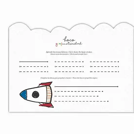 Libro Borrable Koco Grafomotricidad