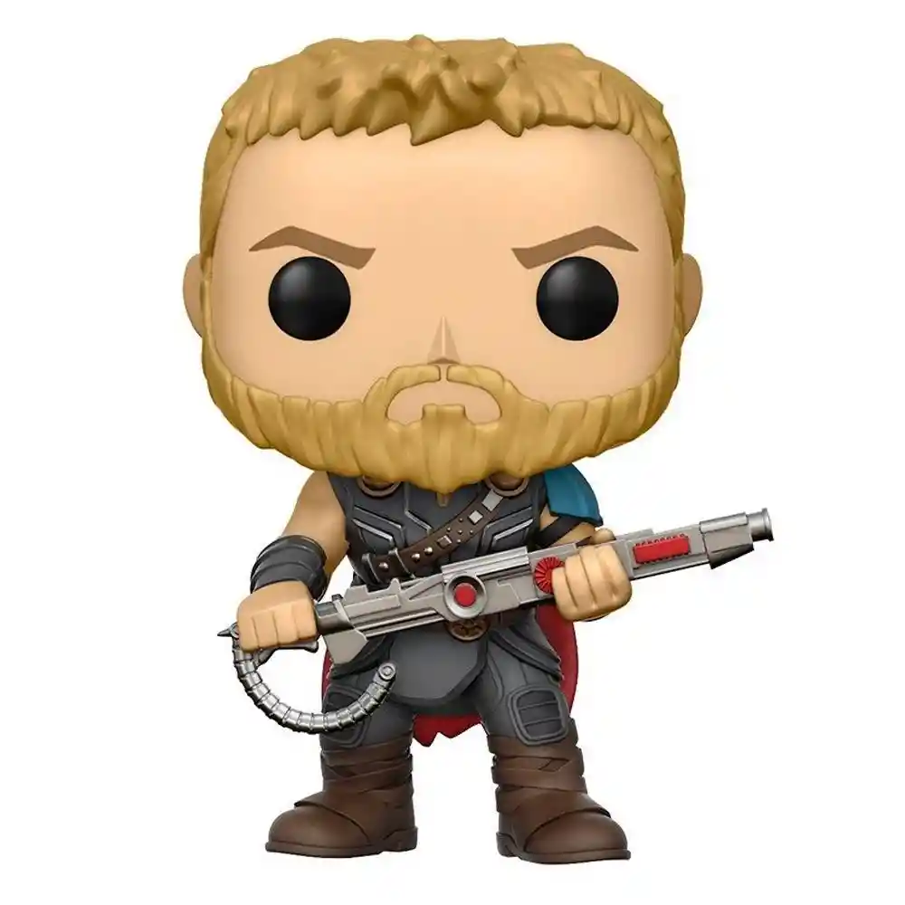 Funko Pop Marvel Comics - Figura Thor Pelo Corto Ragnarok 1 U