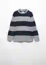 Jersey Wally5 Navy Talla 12 Niños Mango