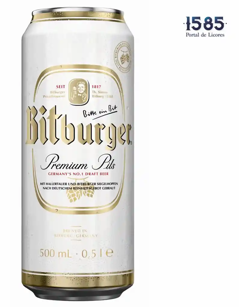 Bitburger Cerveza Premium.