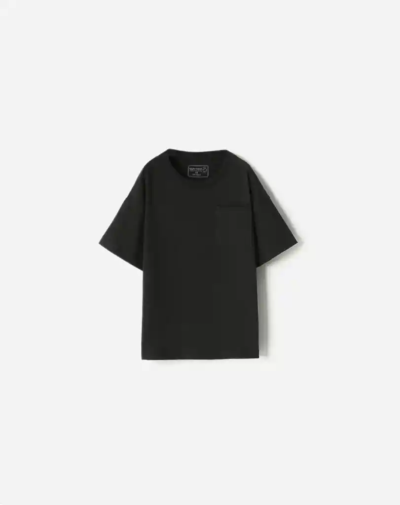 Camiseta Cuello Redondo Manga Corta en Algodón Bebito David Baby Fresh Talla 6t