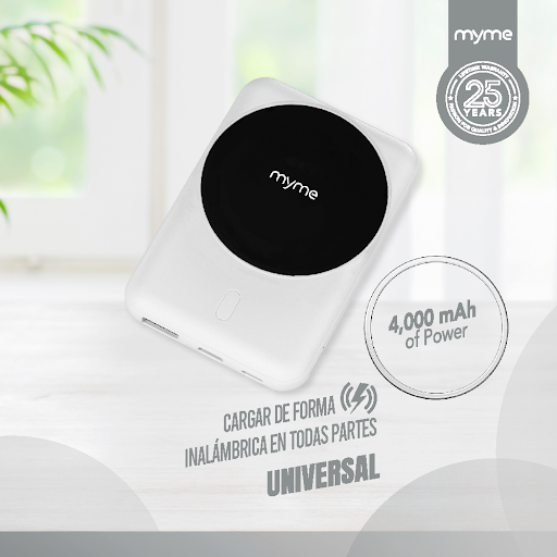 Power Bank Fifoinhalámbrico Blanco