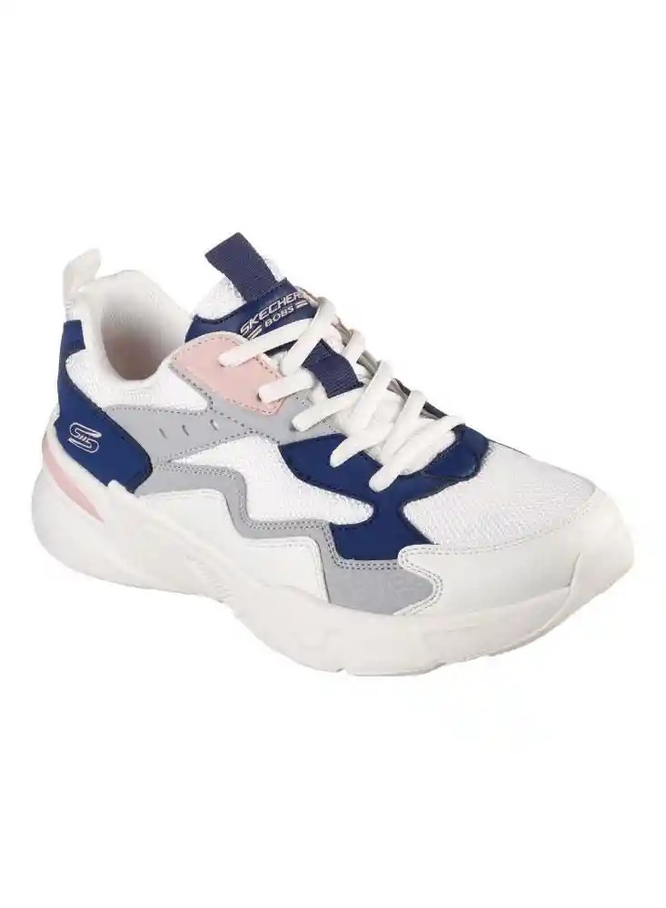 Tenis Mujer Bobs Zigzagger 6 - Blanco