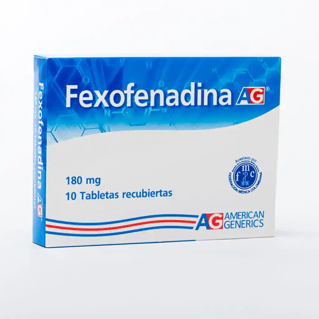 American Generics Fexofenadina (180 mg)