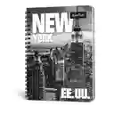 Cuaderno Legis Argollado 80 Hojas Tapa Flexible Rayado