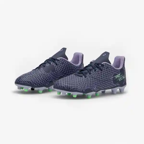 Kipsta Guayos de Fútbol Cordón Niño Viralto Nebula Talla 35