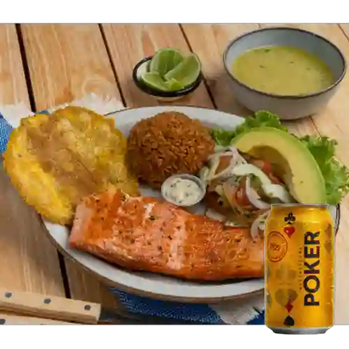 Combo Salmon + Poker 473 ml