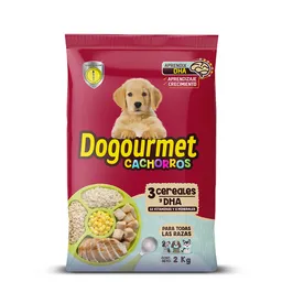 Dogourmet Alimento para Perro Cachorros 3Cereales 2Kg