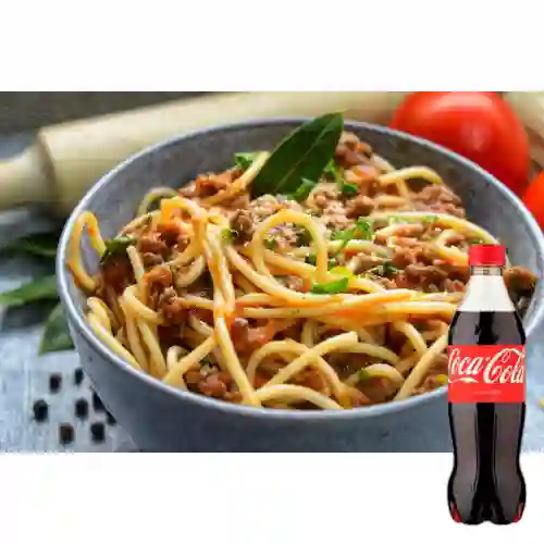 Combo Pasta Bolognesa +Cocacola Orig 255 ml