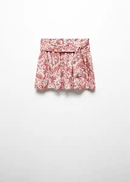 Falda Samara Rosa Talla 10 Niñas Mango