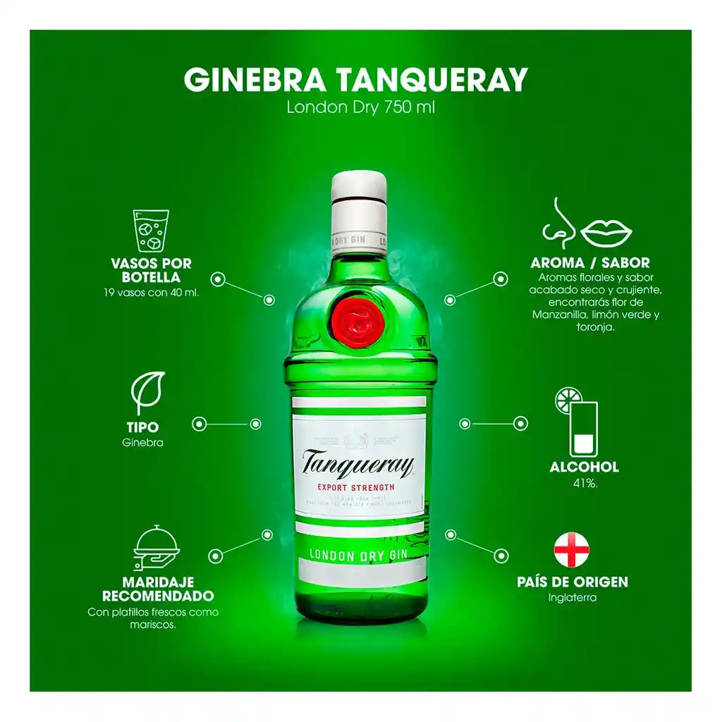 Tanqueray Ginebra London Dry