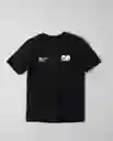 Camiseta Hombre Negro L 102G102_NEG194007 Rifle