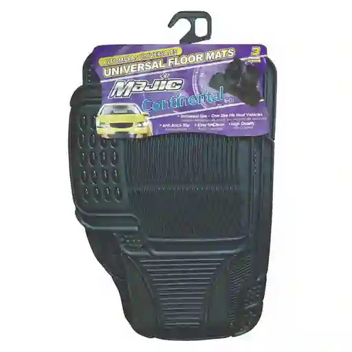 Majic Tapete Pvc Negro