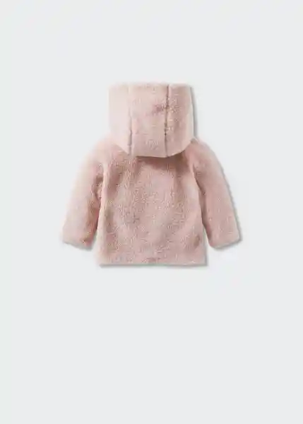 Abrigo Sheep Rosa Pastel Talla 63 Niños Mango