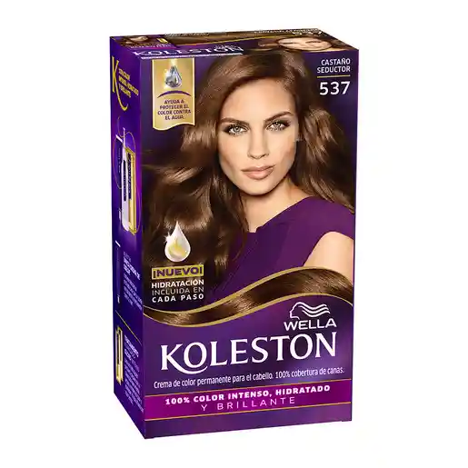 Wella Koleston Tinte Capilar Castaño Seductor Tono 537