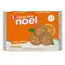 Noel Galletas Dulces Sabor Naranja